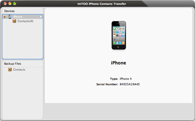 iphone contacts transfer per mac